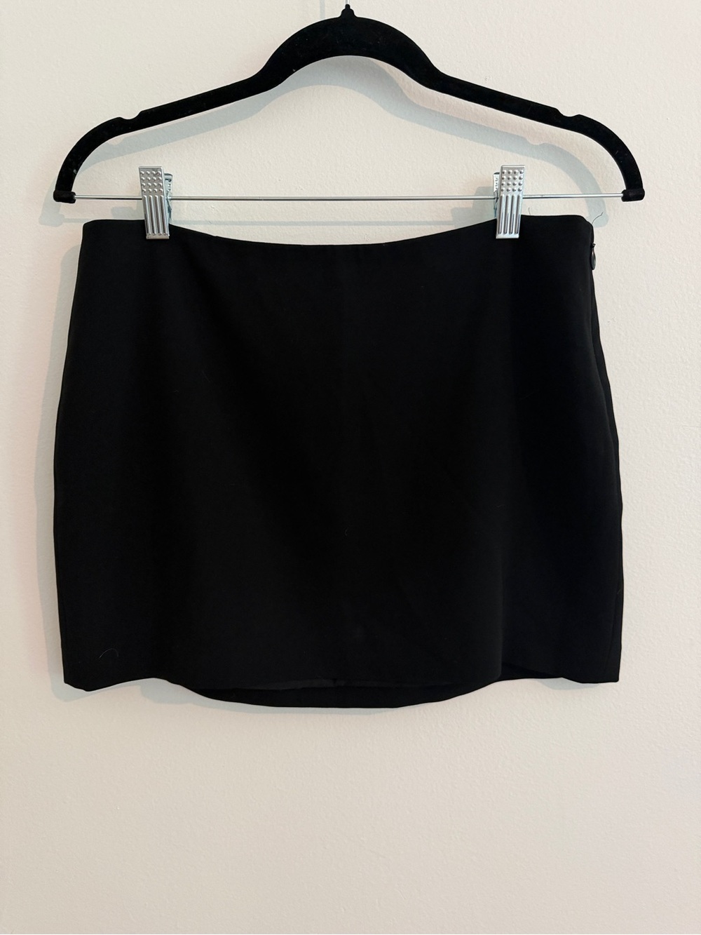 Theory Black Mini Skirt